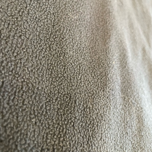 Lands’ End Men’s 3 Quarter Zip Fleece Jacket Pullover.  Navy Blue.  Size Medium - Picture 11 of 12